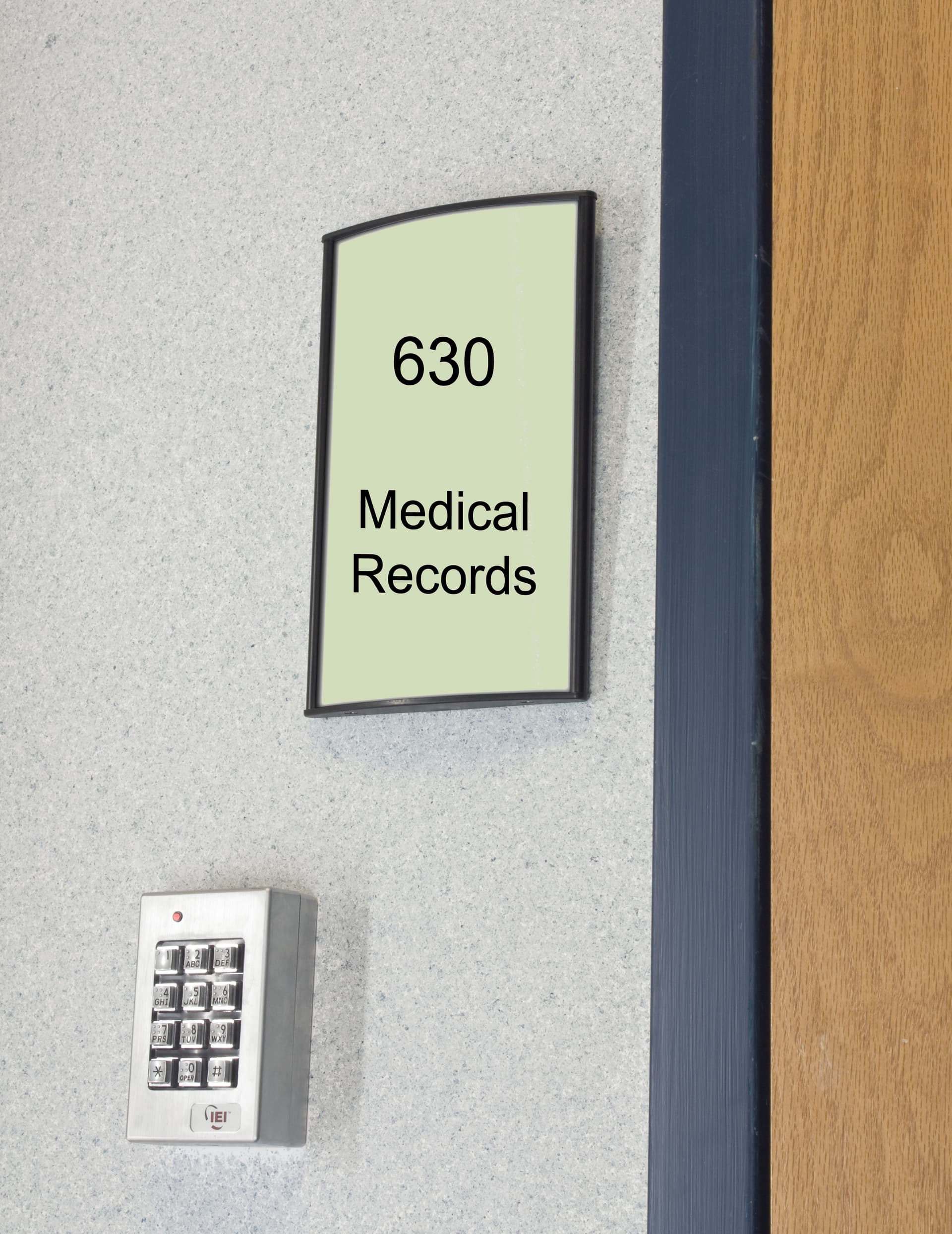 Office Signs Mount Vertically Or Horizontally