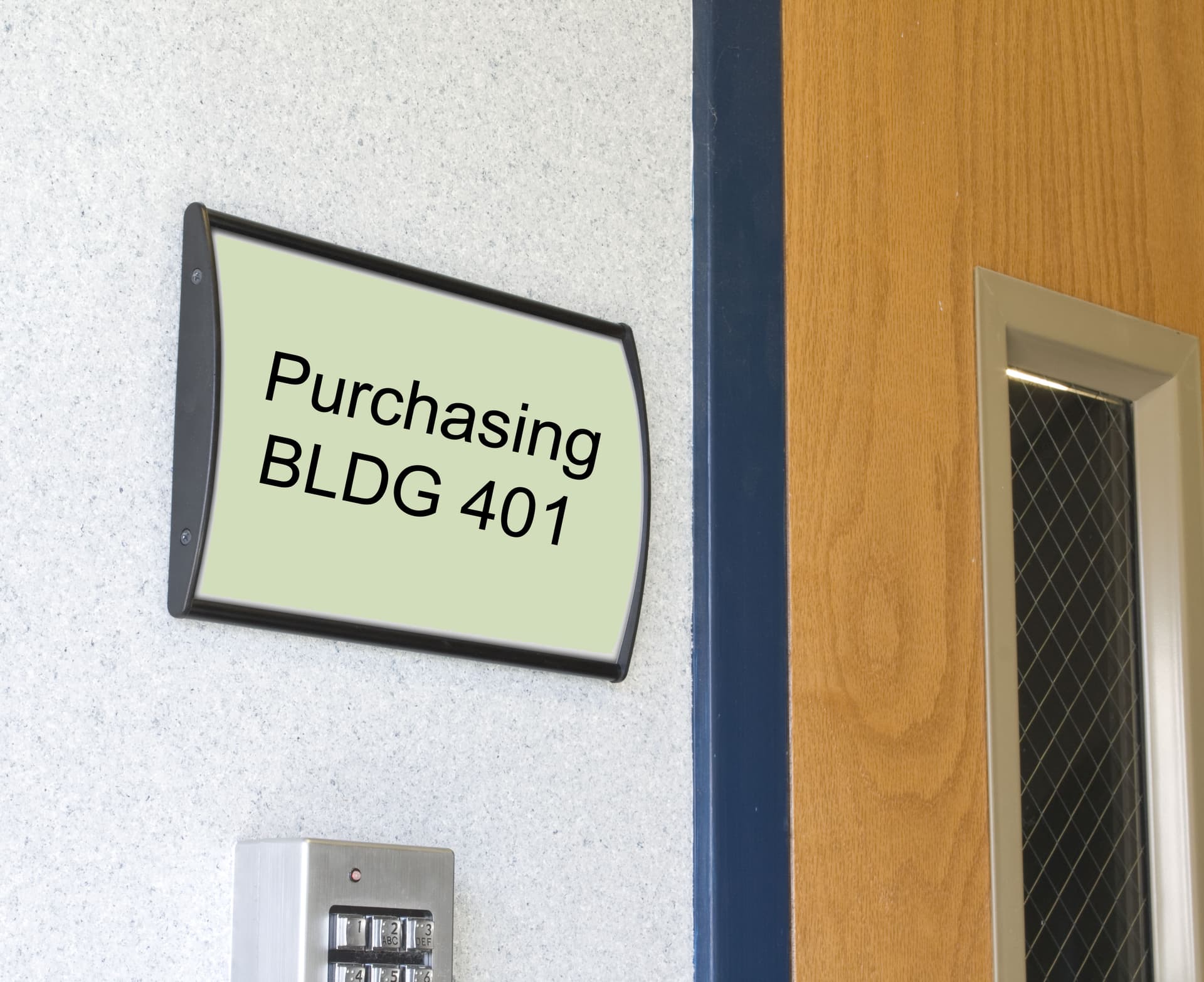 Office Signs Mount Vertically Or Horizontally