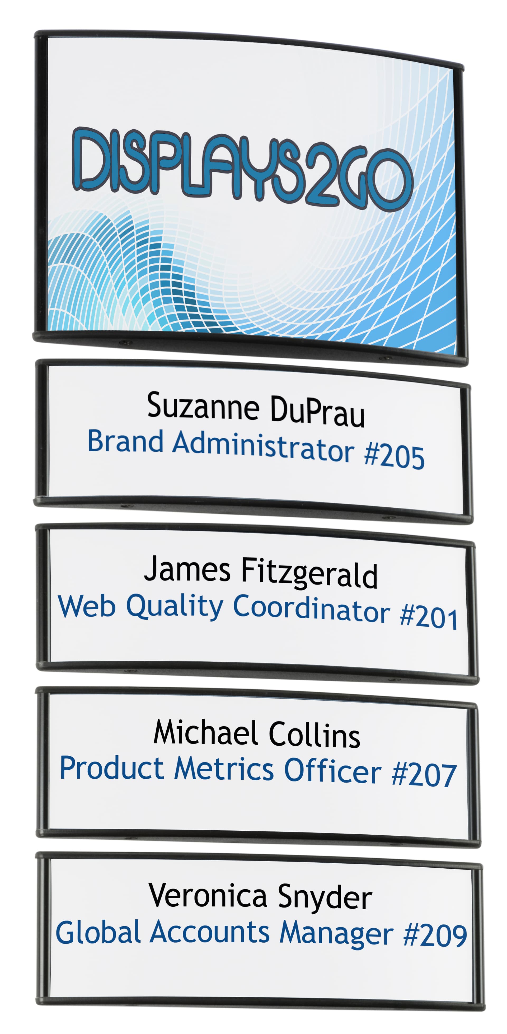 Aluminum Building Directory Signs 