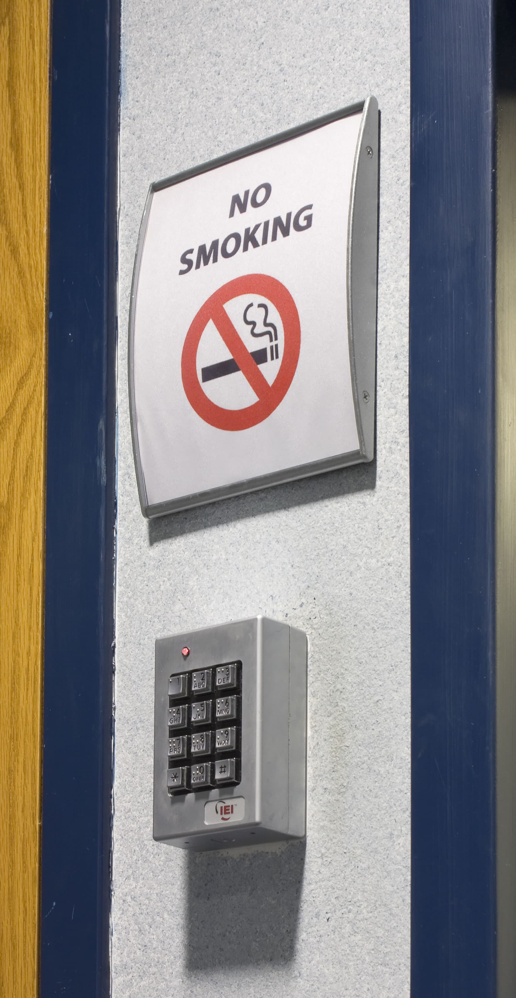 Door Sign For 6"w x 7-1/2"h Graphics (Silver Finish)