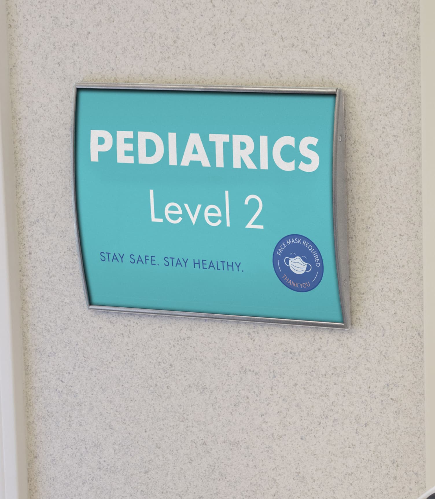 Door Signs To Display 8-1/2" x 11" Safety Signage