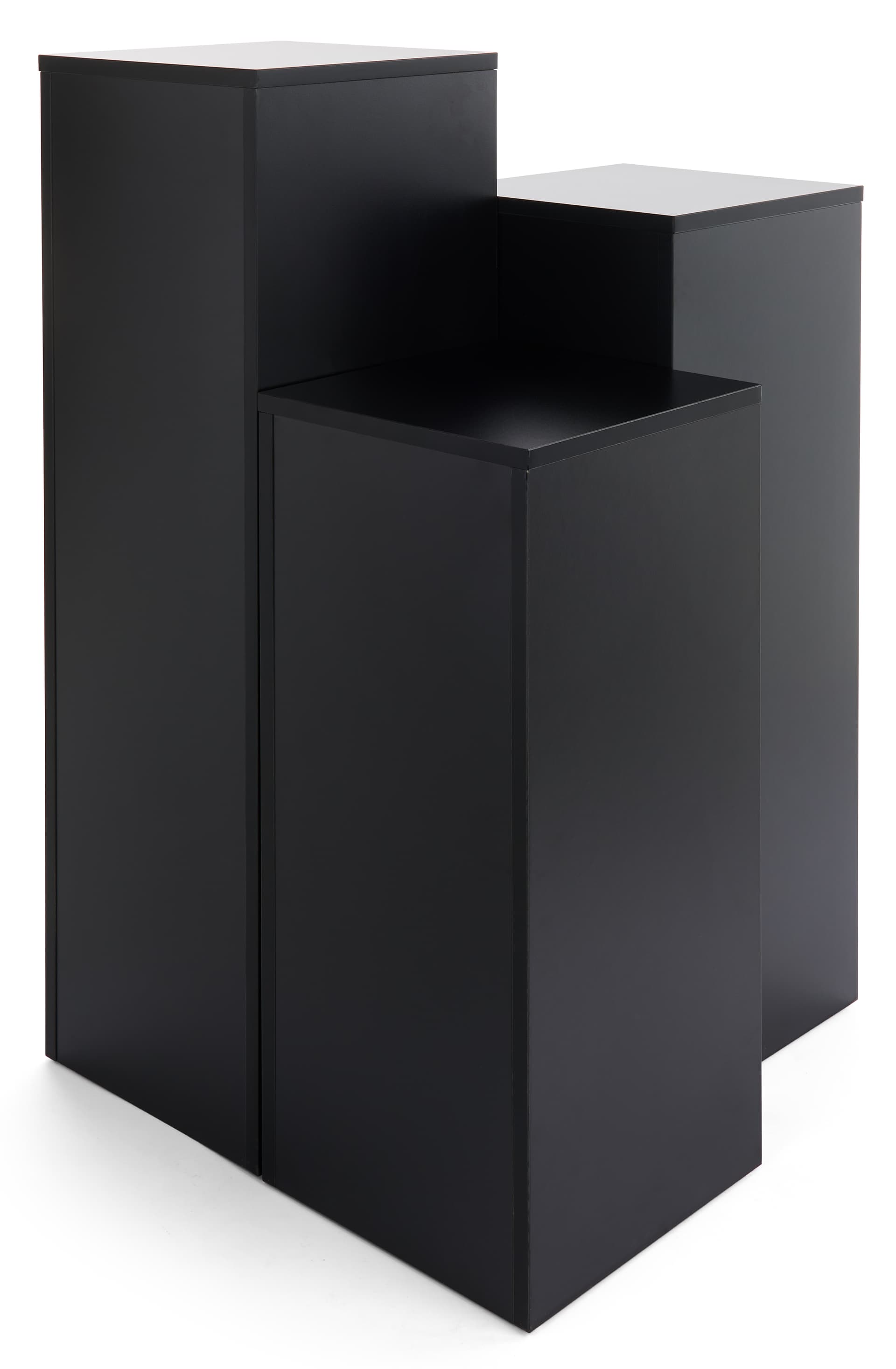 3-Piece Pedestal Cubes Set