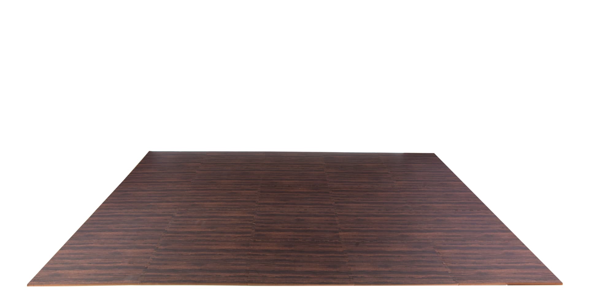 Dark Oak Interlocking Wood Floor Mats, Soft Foam Tiles