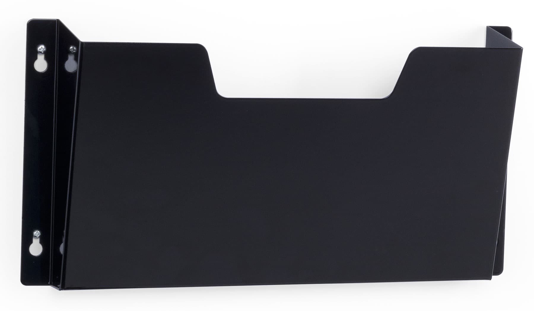 Wall File Hanging Rack has a Black Finish