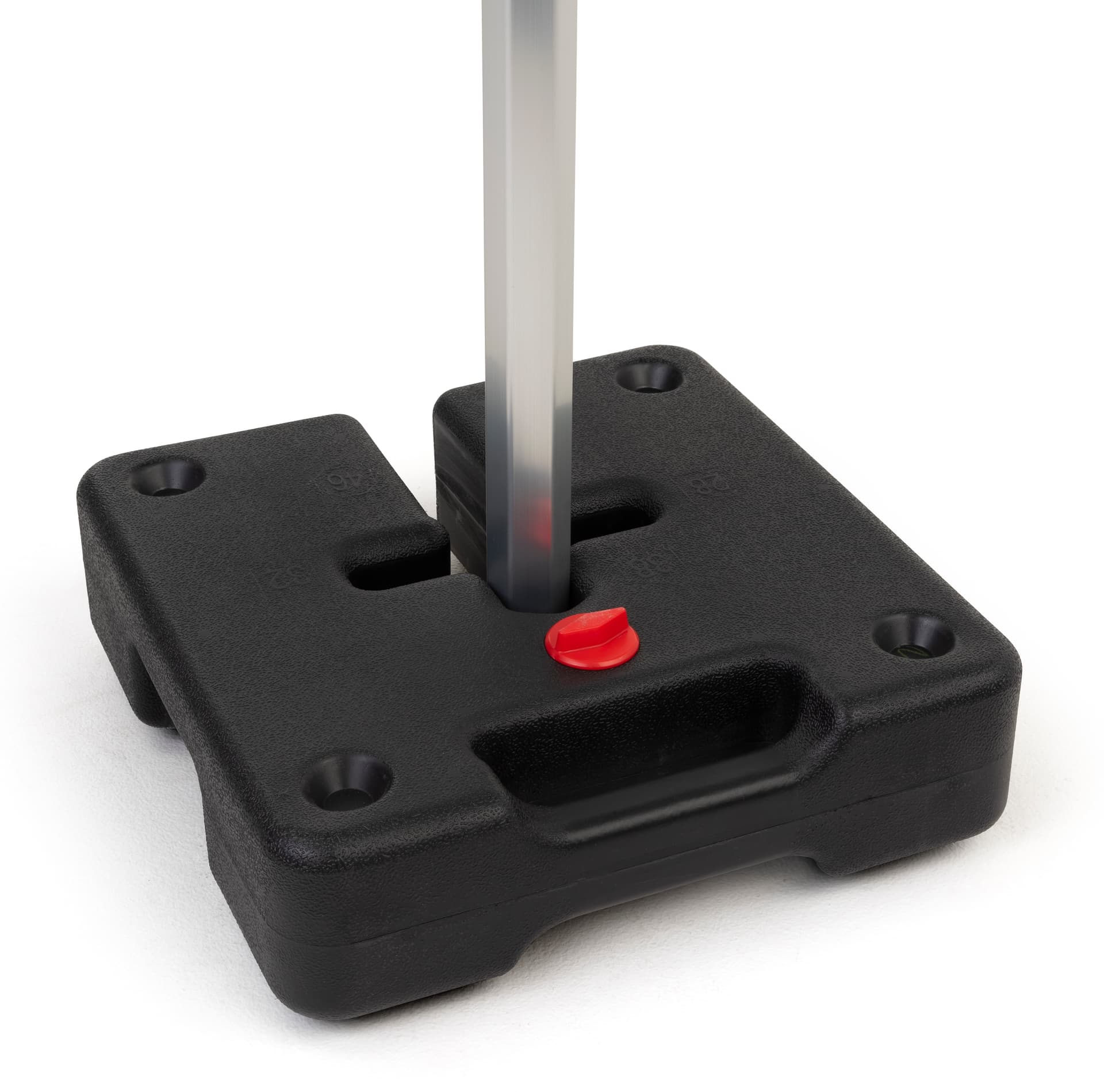 Outdoor event water weights fit around most pop up tent legs