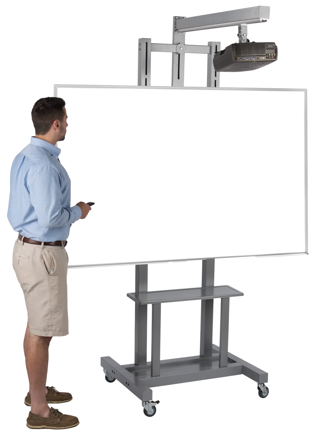 Interactive Whiteboard Stand in Use