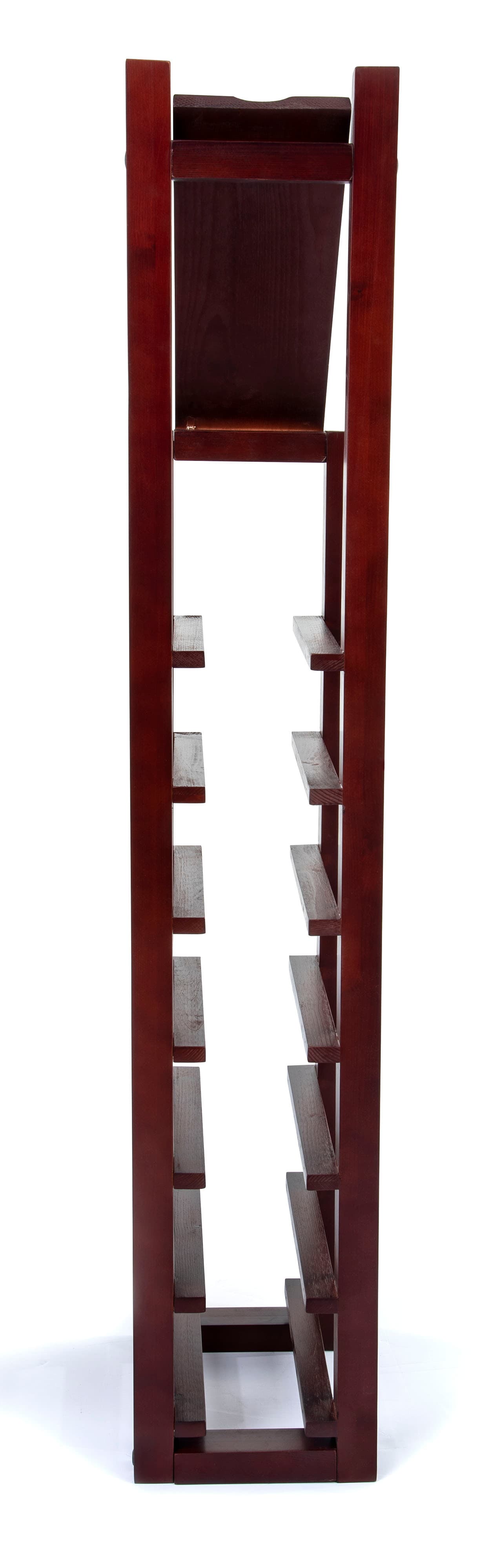 Wooden 1 column wine rack