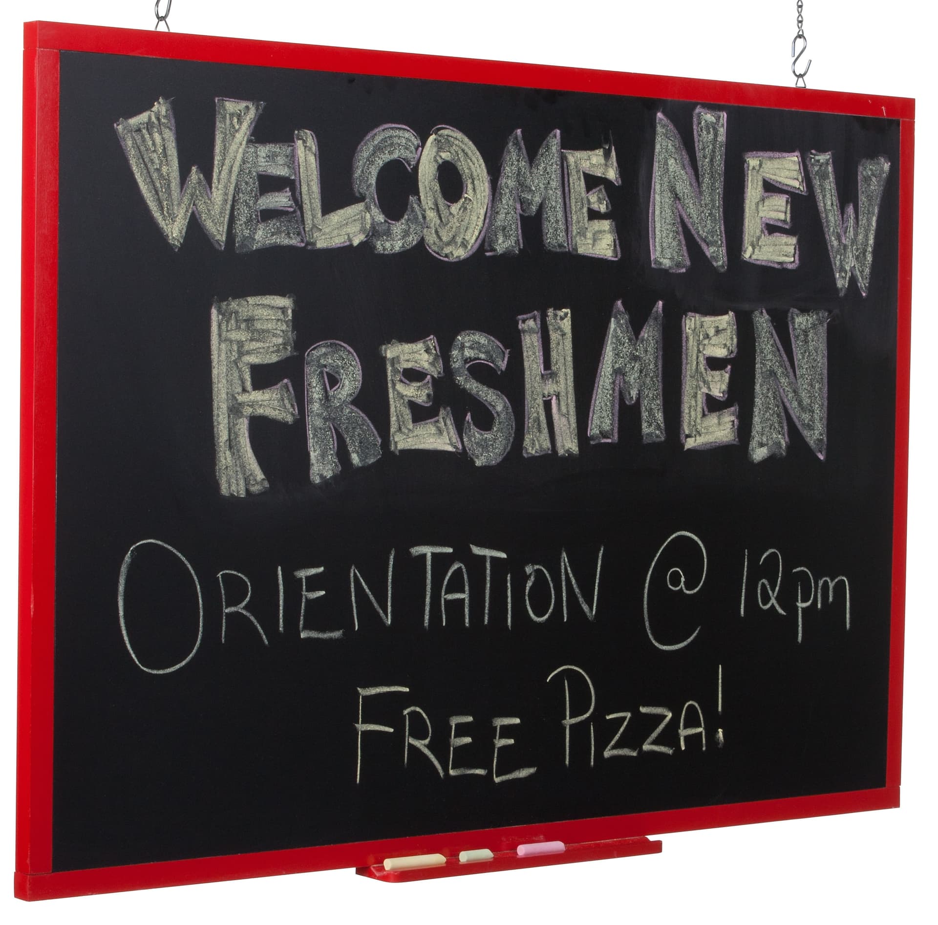 Wall Mounted Chalkboard