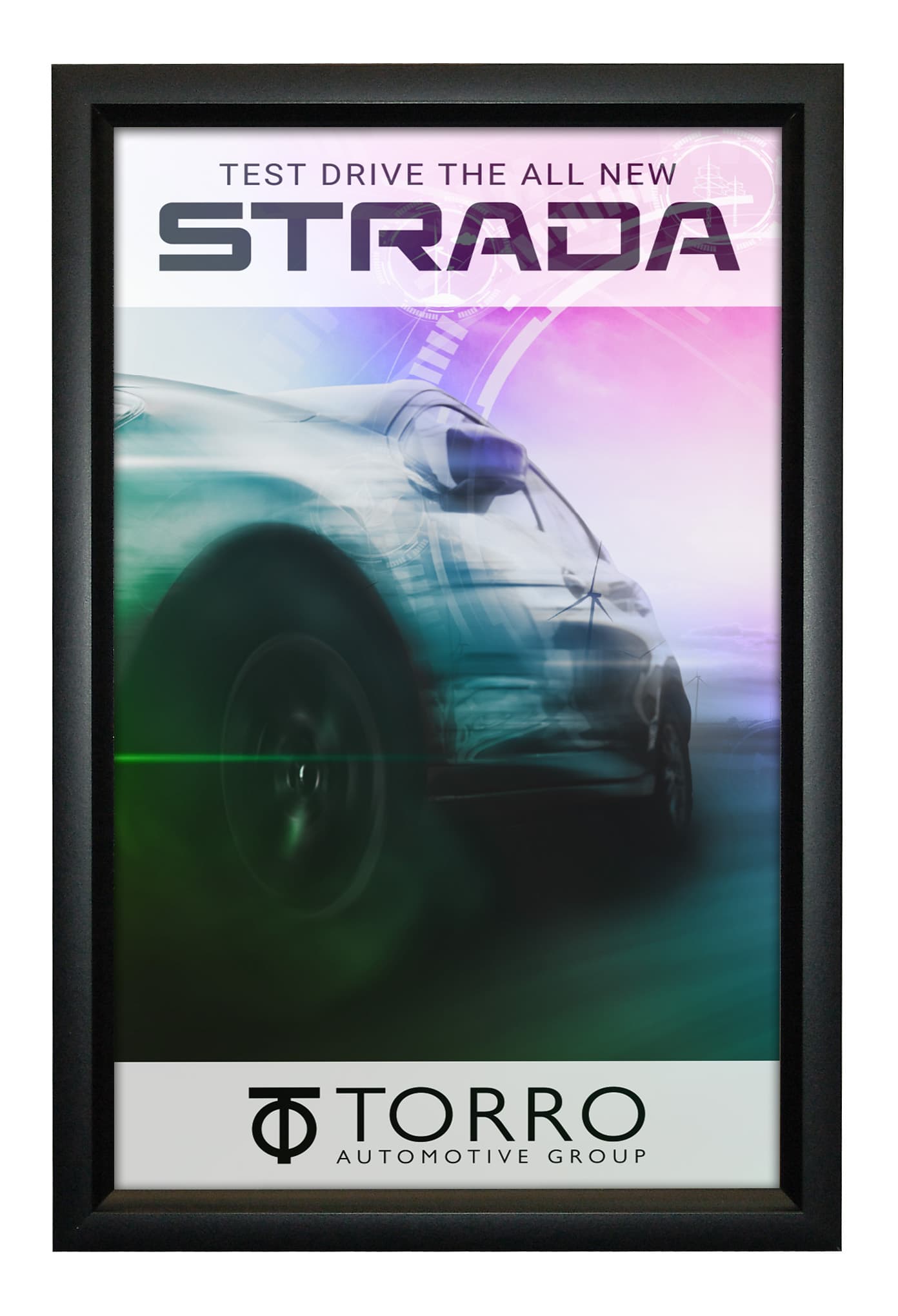 slide in poster frame
