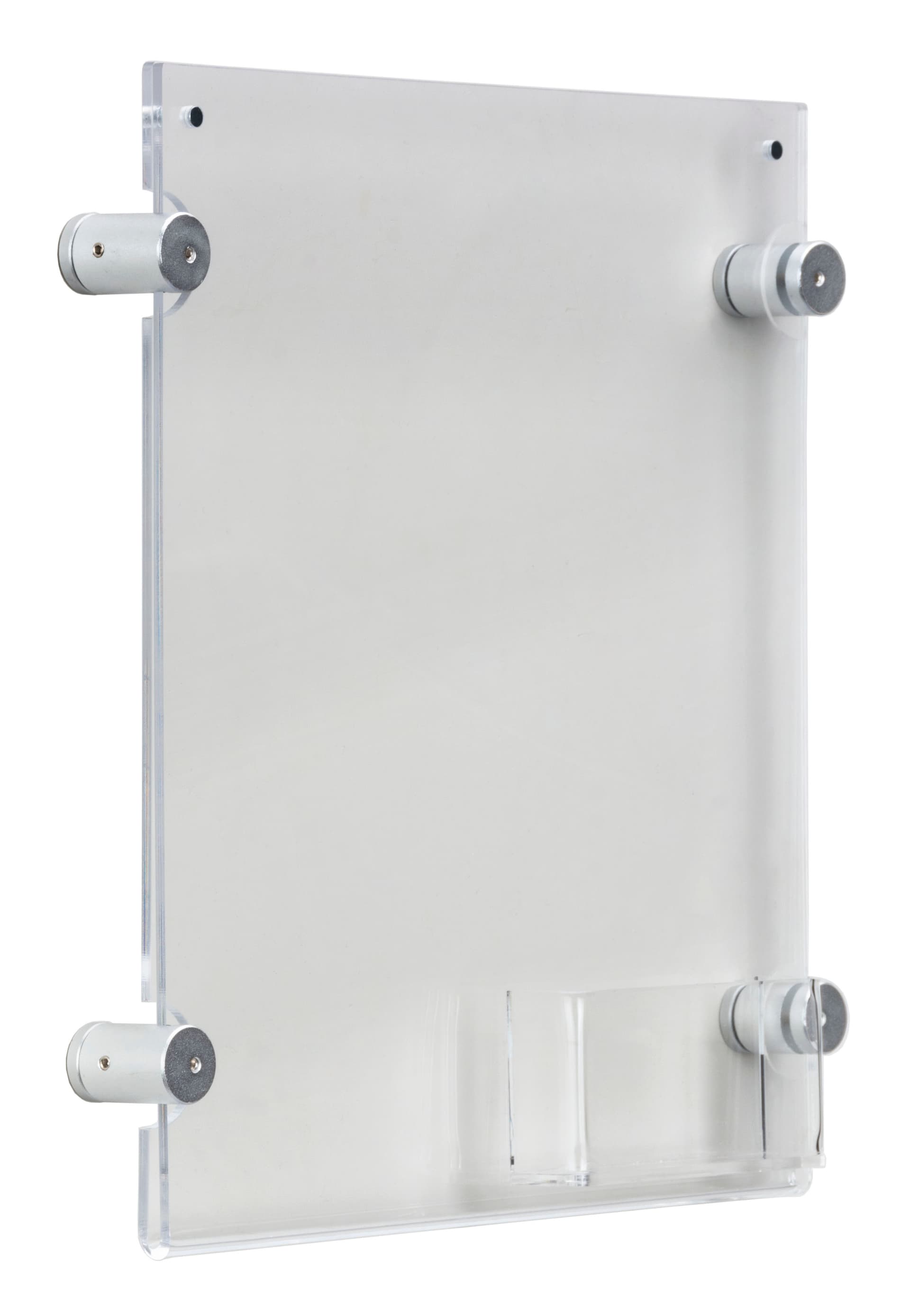 Acrylic 8.5” x 11” Sign Frame with Business Card Pocket