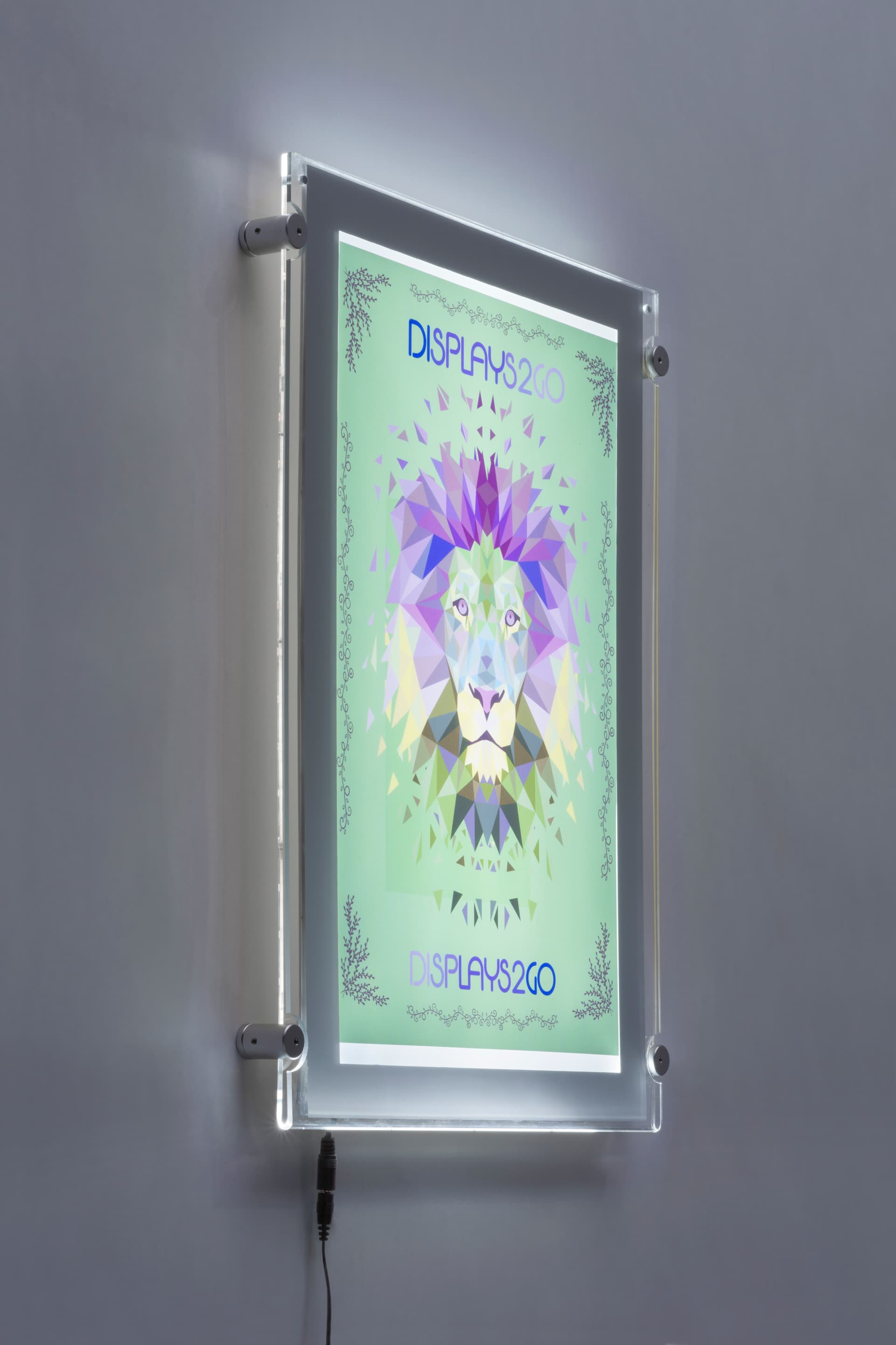 11 x 17 LED Edge-Lit Frame with Vertical Orientation