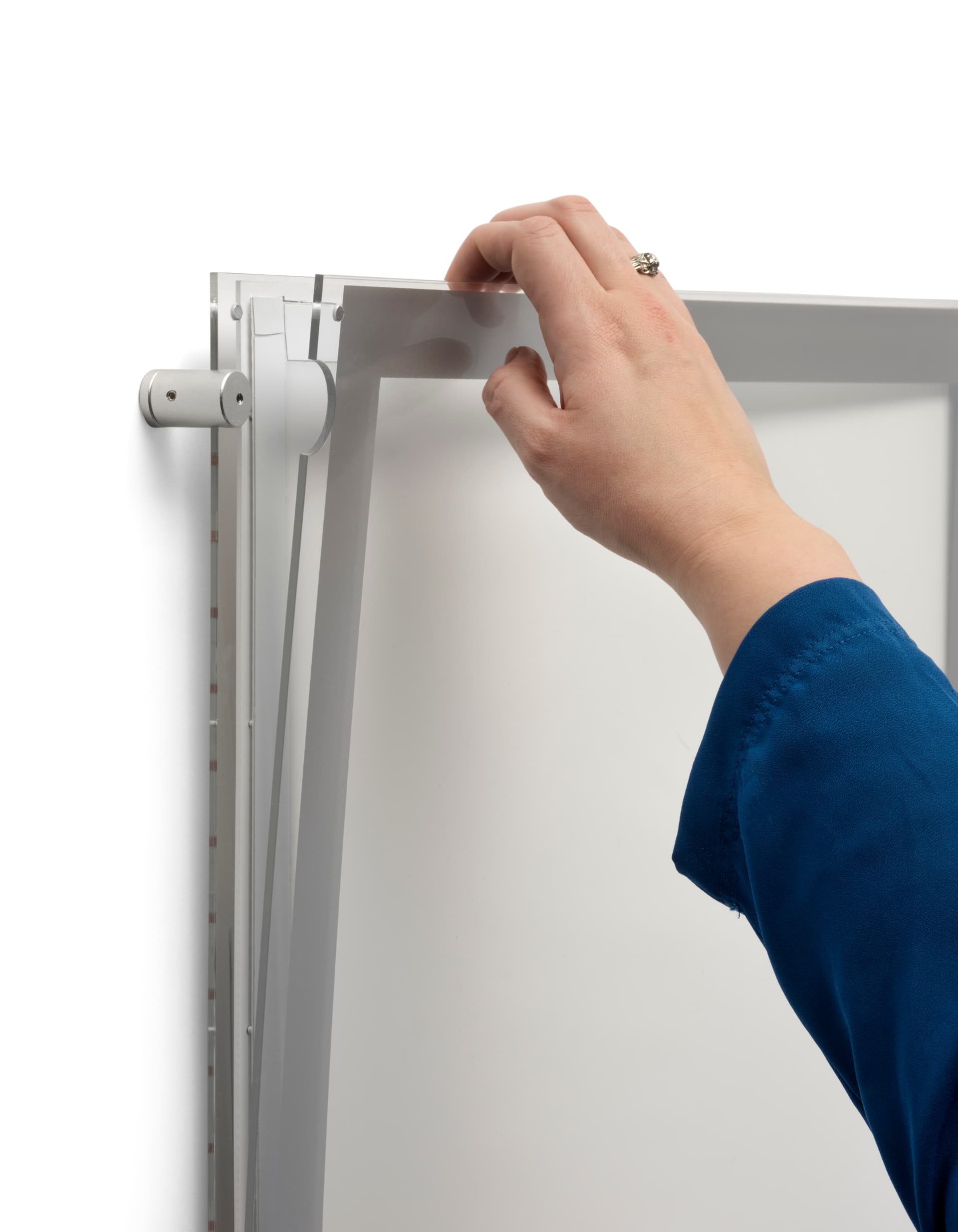 11 x 17 Wall Mounted LED Edge-Lit Frame