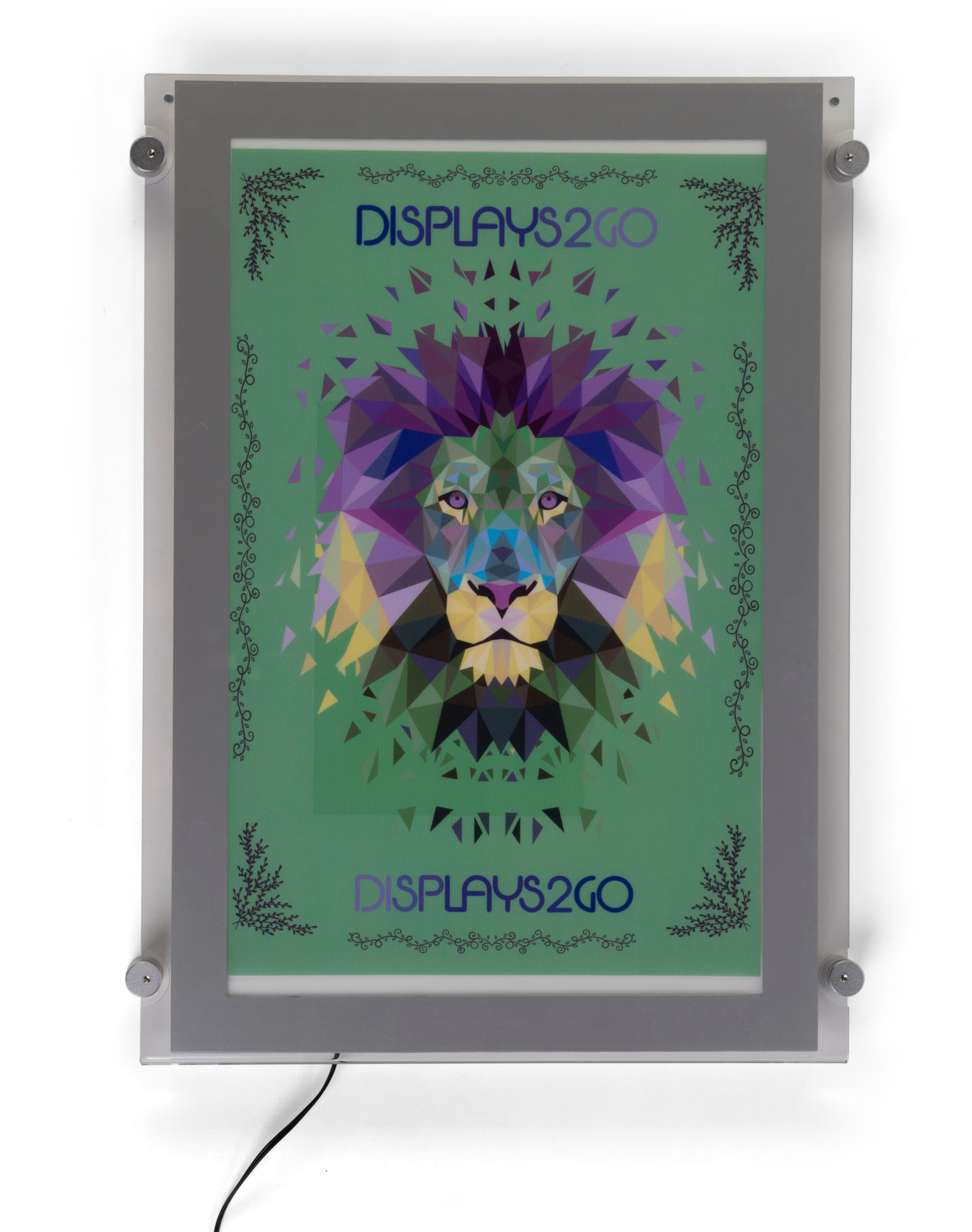 11 x 17 Sleek LED Edge-Lit Frame