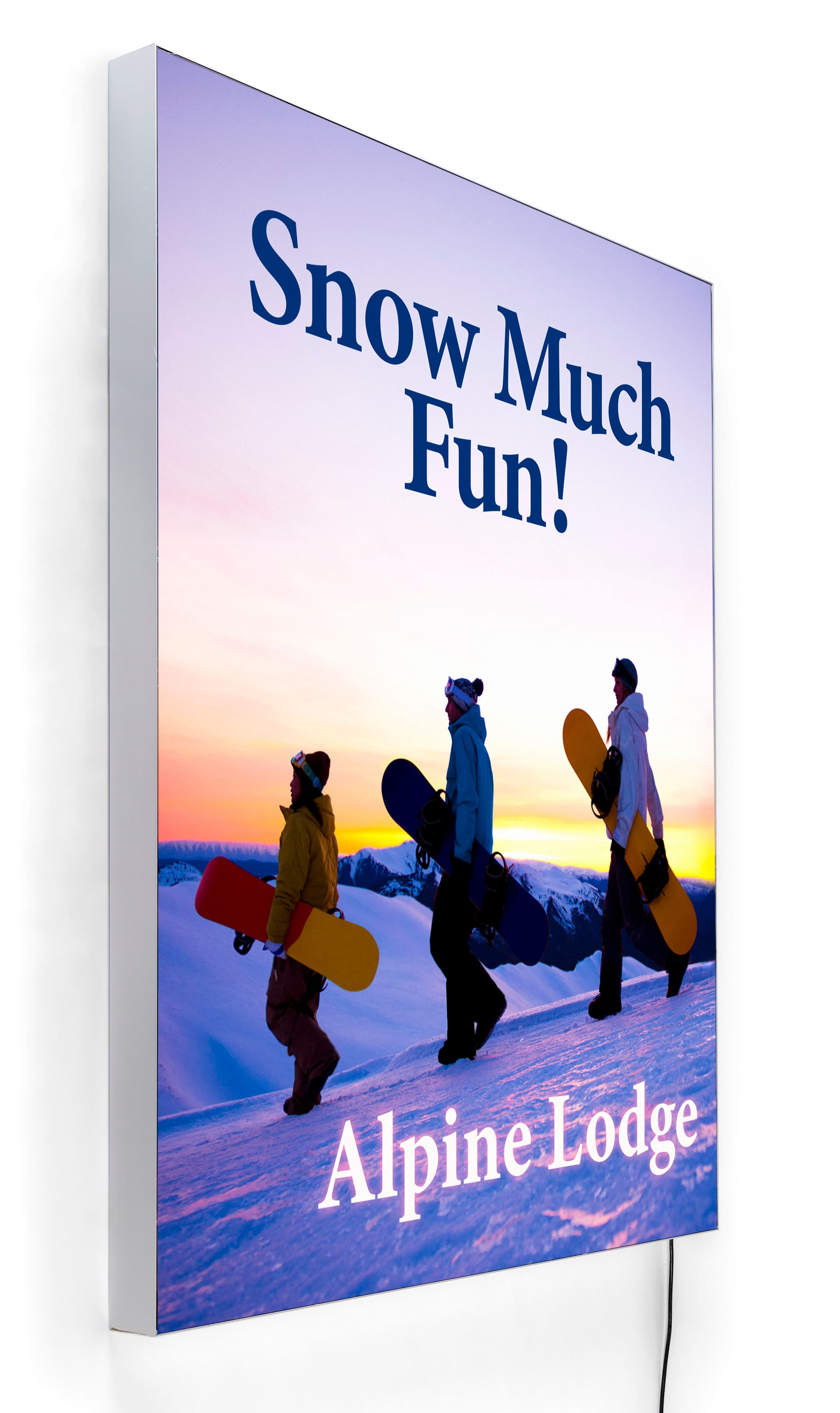 48 x 60 personalized backlit SEG display panel