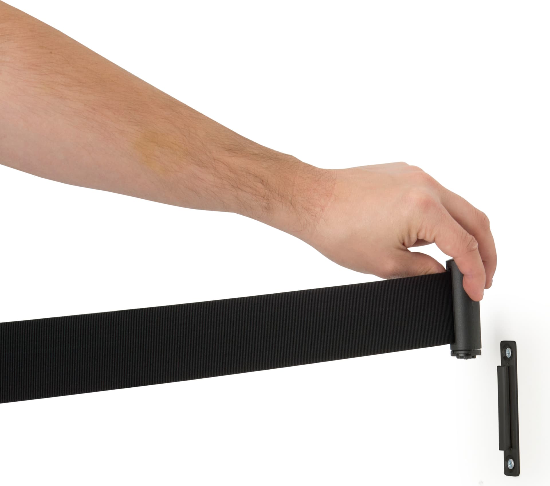 Wall Stanchion For Crowd Control