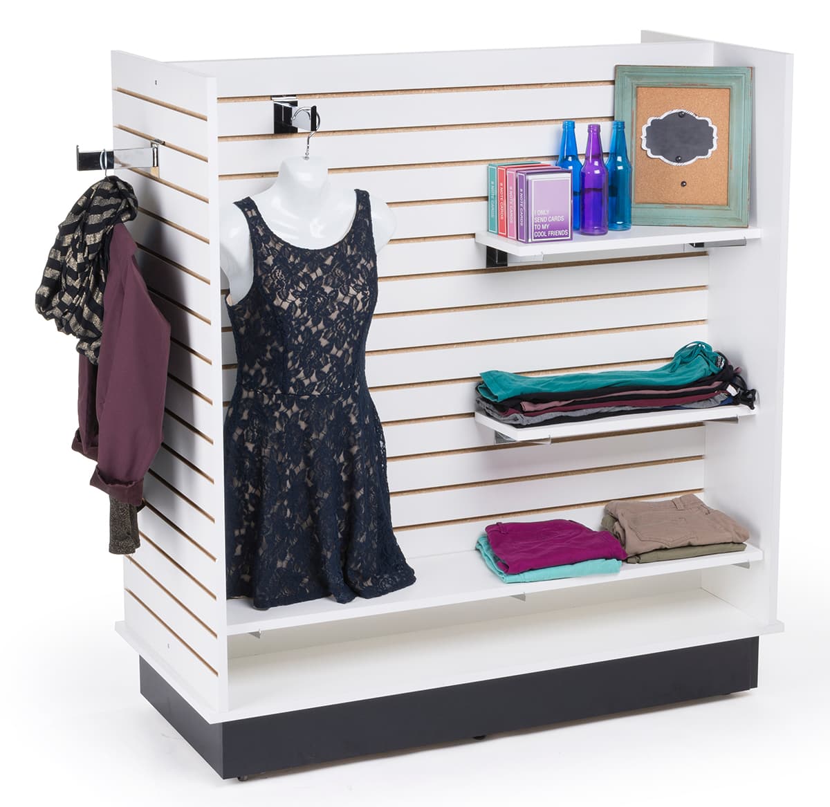 Freestanding Slatwall Display with Anchor™ Core