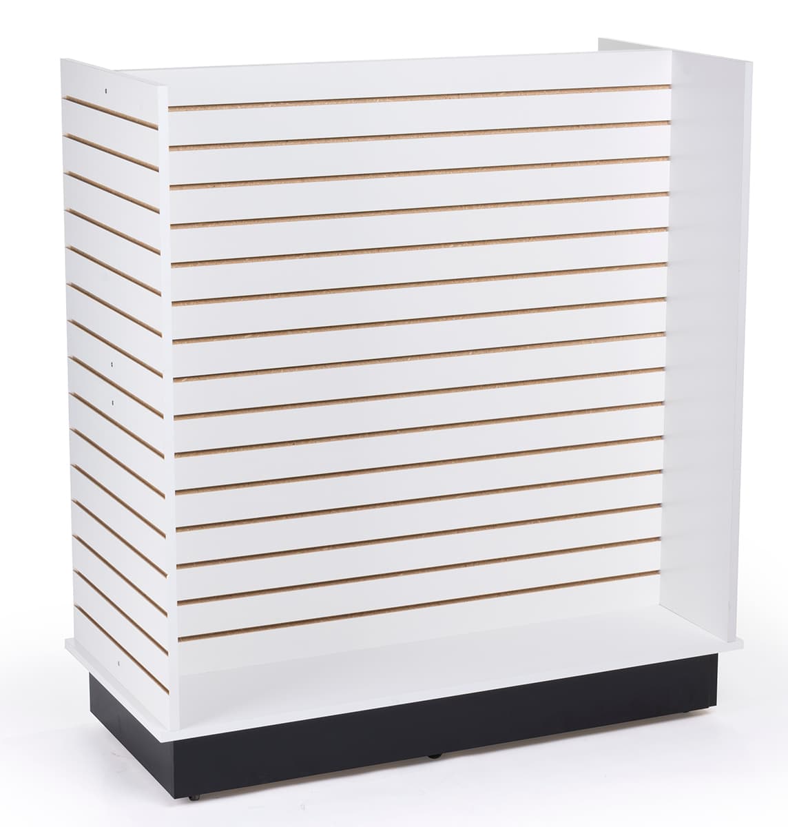 H-Shaped Freestanding Slatwall Display