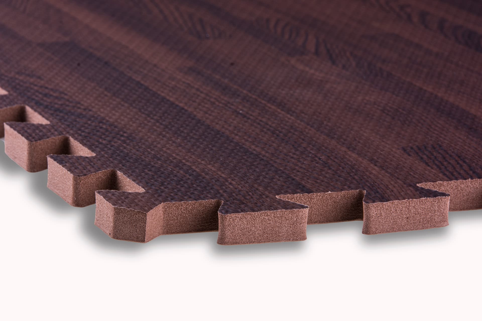 Cherry Wood Grain Floor Mats, EVA Foam