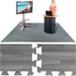 10' x 10' Standard Foam Flooring, 1/2" Thick - Wood Grain Print