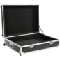 45 x 12.5 Travel & Storage Case w/ Wheels, Luggage Handle, EVA Foam Padding - Black 