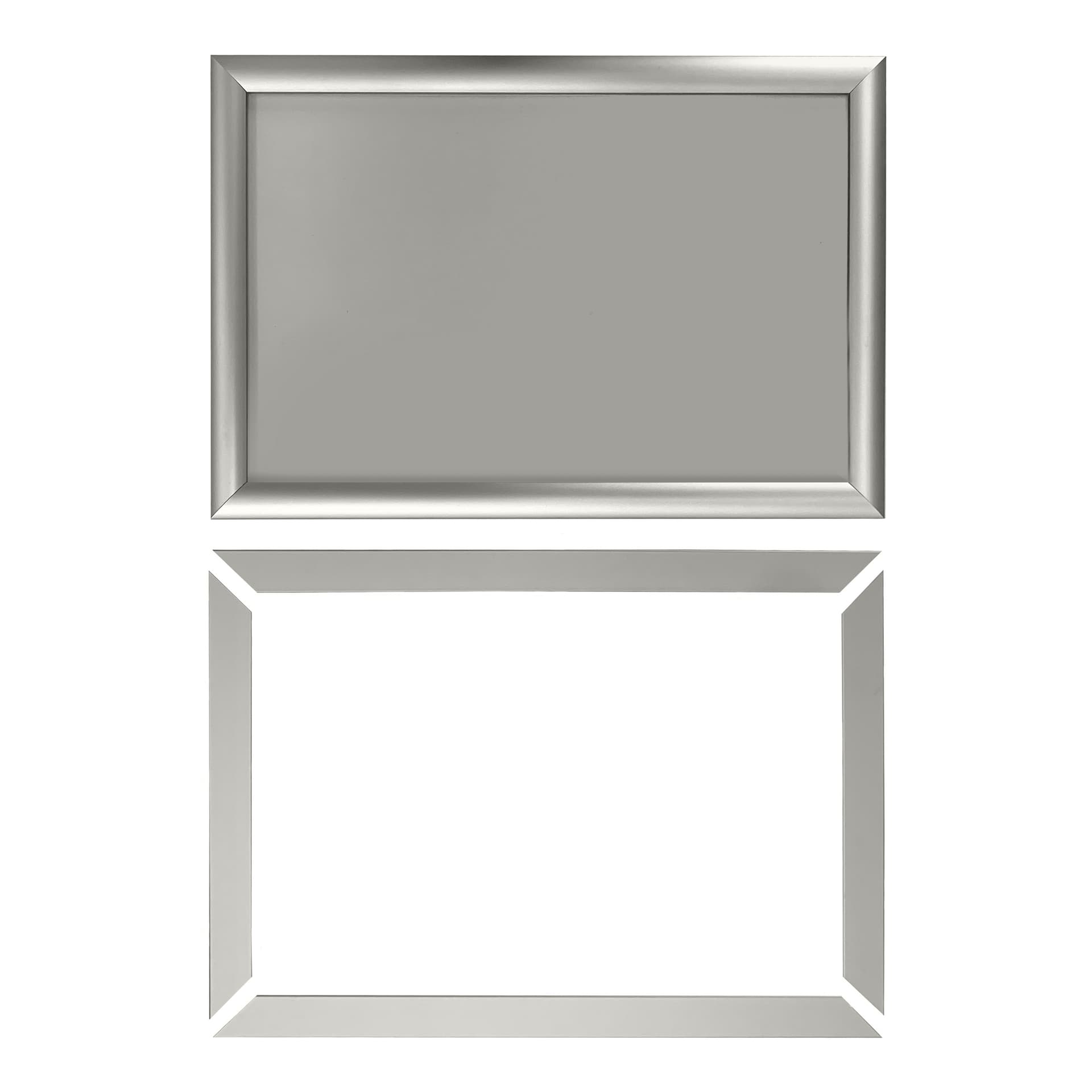 Window snap frames with tool free installation