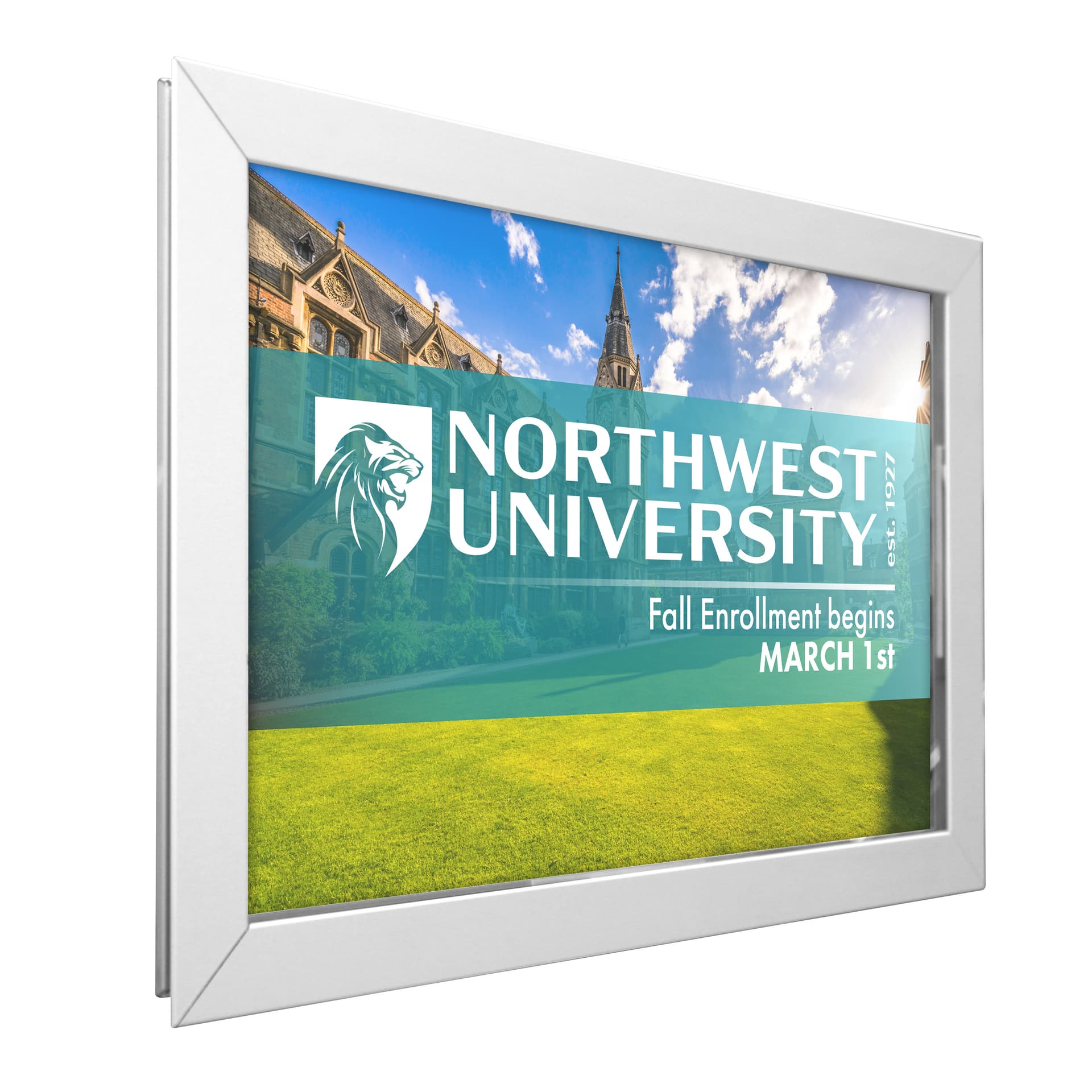 Window snap frames with tool free installation