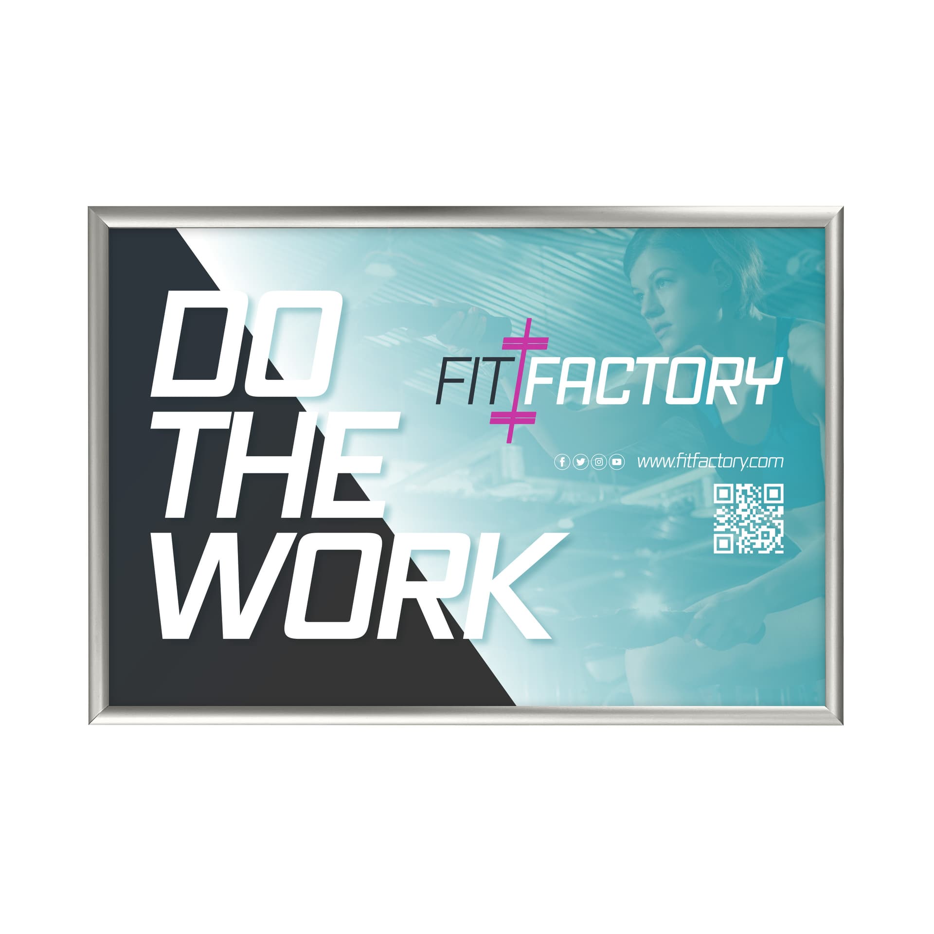 Window snap frames with double sided view