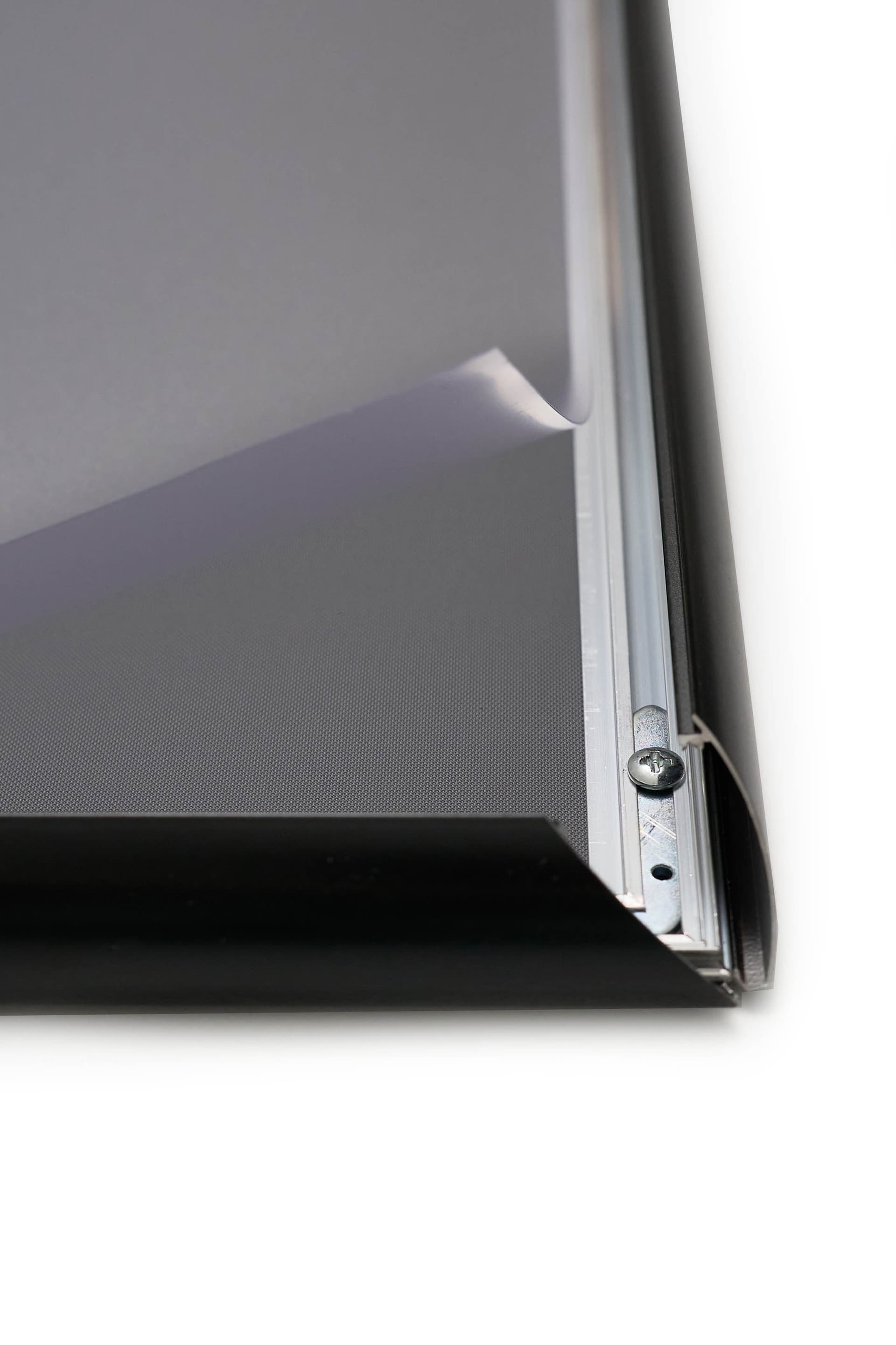 Aluminum snap frame with sleek design 