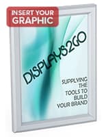 5 x 7 Silver Quick Snap Frame w/ Mitered Corners