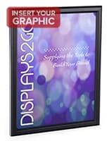 8 x 10 Black Snap Frame for Tabletop Display