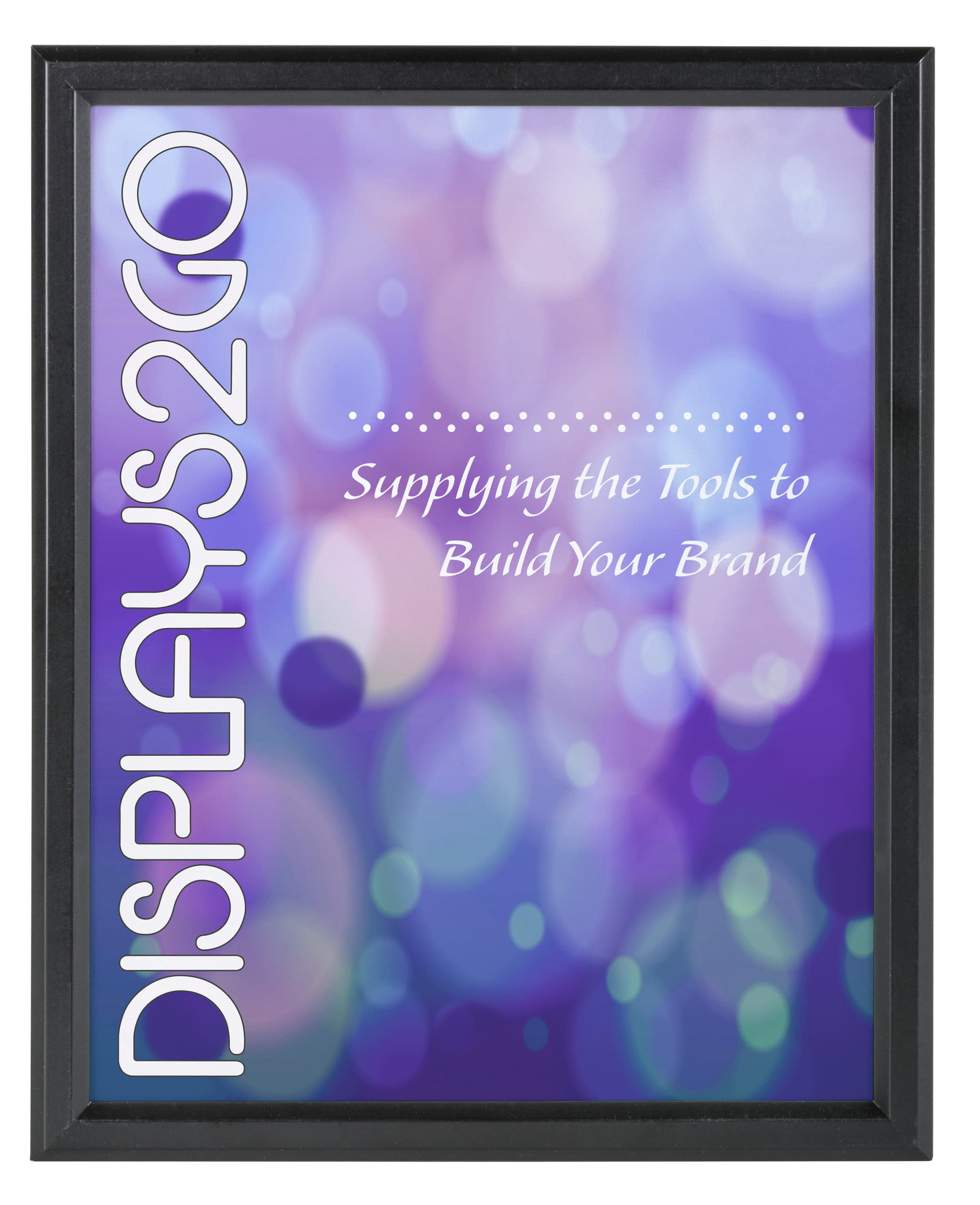 8 x 10 Black Snap Frame with Extruded Edges