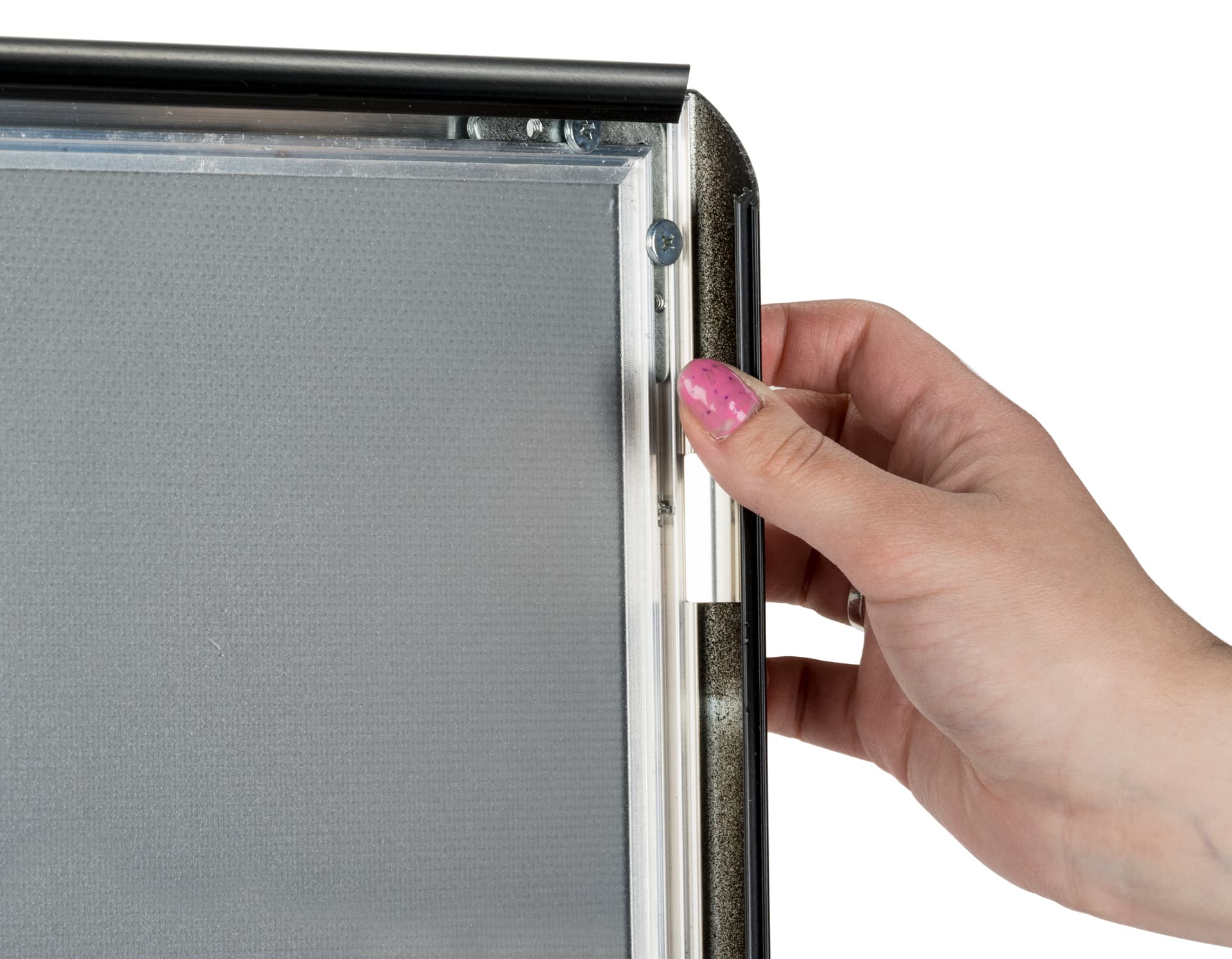 8 x 10 Black Snap Frame with Powder Coated Finish