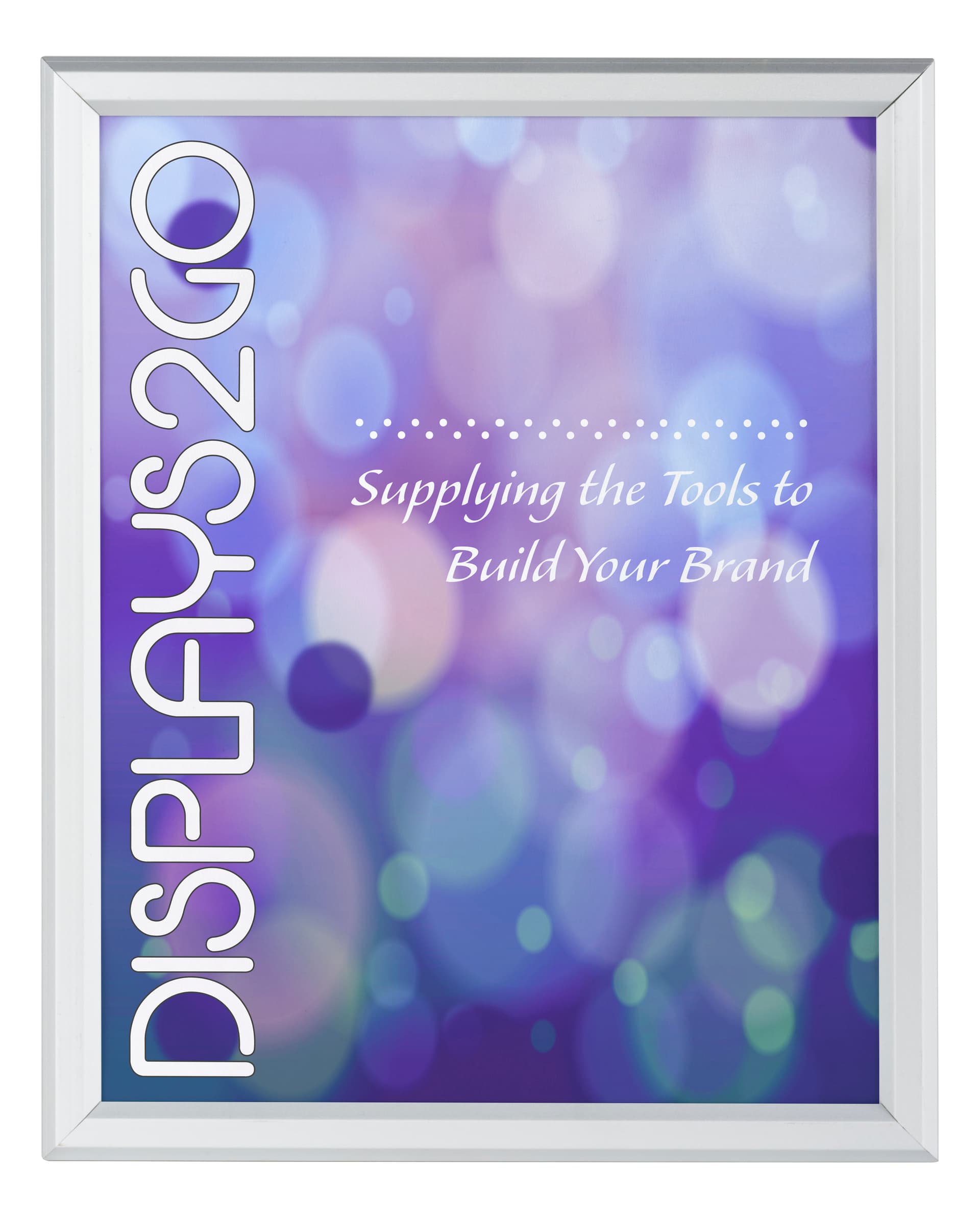 8 x 10 Aluminum Snap Frame with Anodized Finish