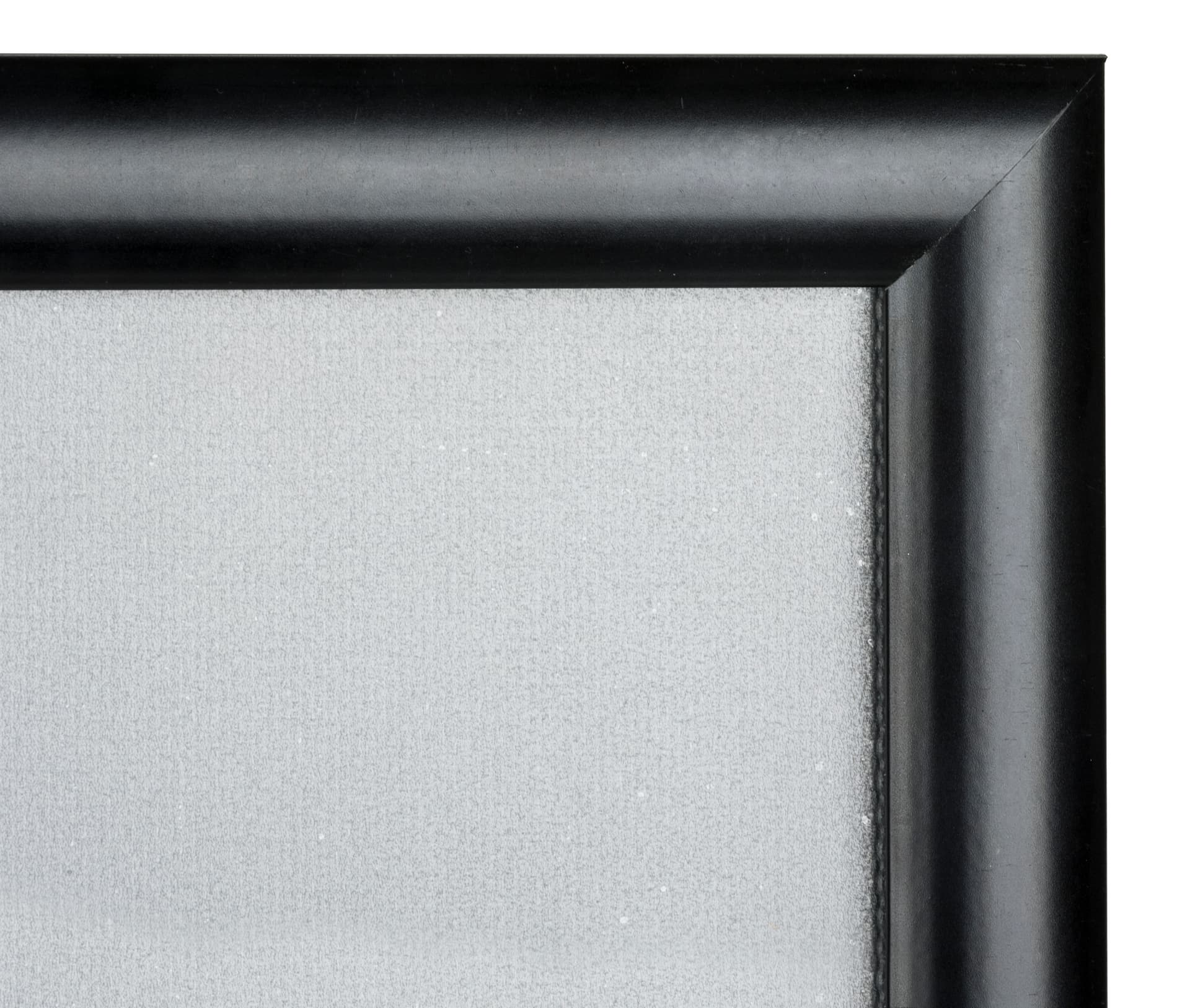 8.5 x 11 Black Snap Sign Frame with Smooth, Sleek Profile