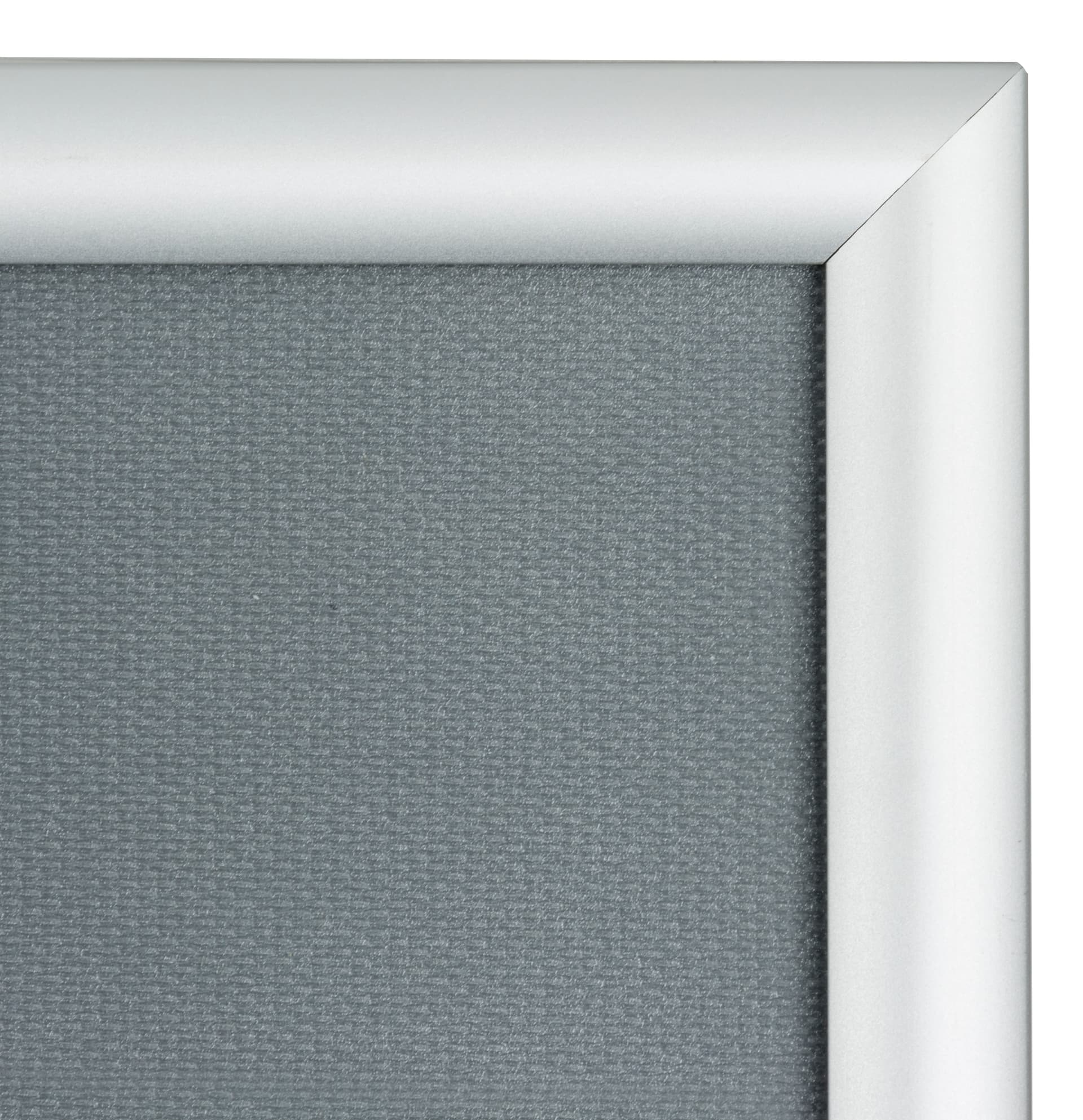 8.5 x 11 Silver Snap Sign Frame for Wayfinding Signage