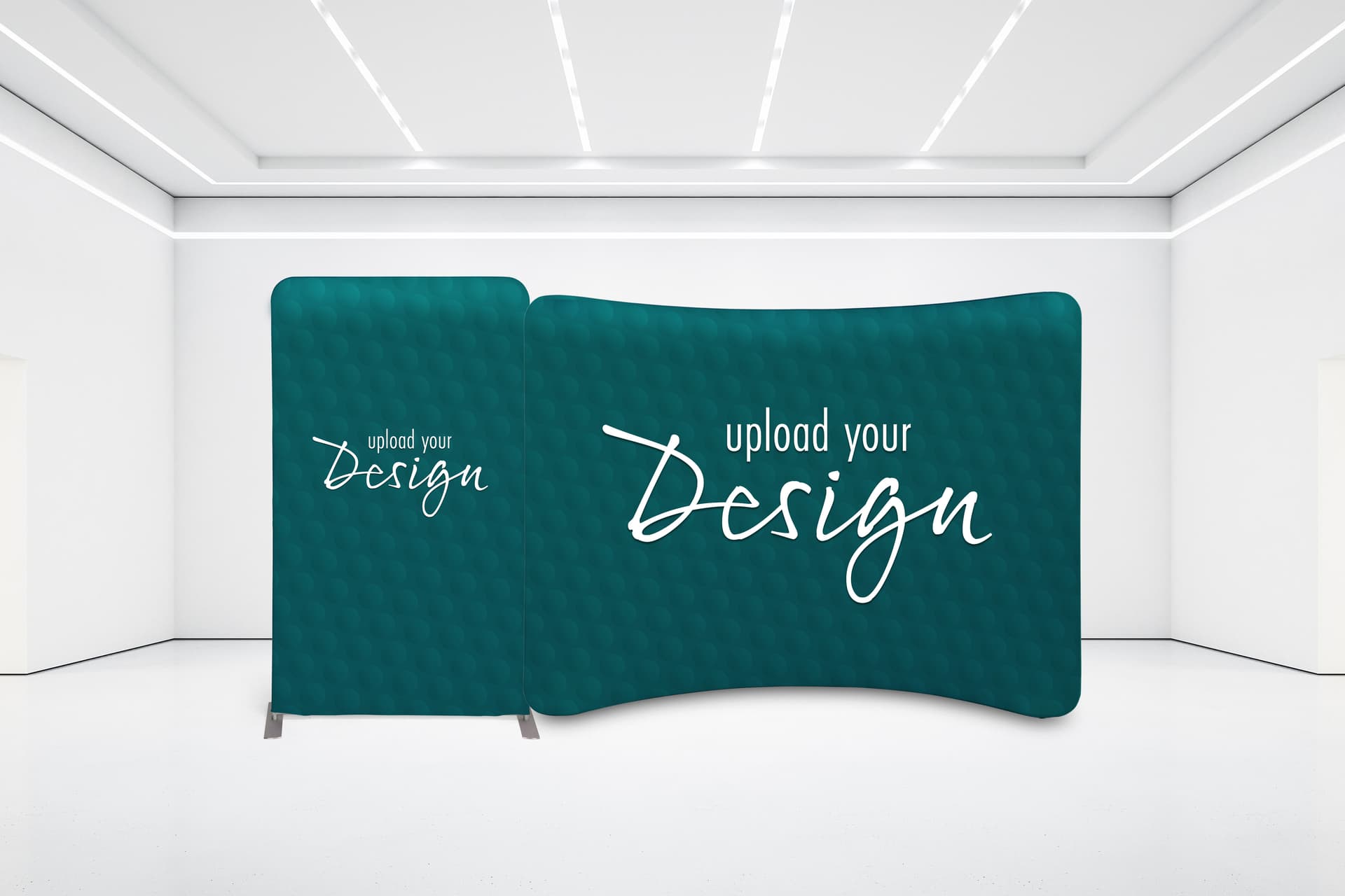 Exhibit displays with full color printing 