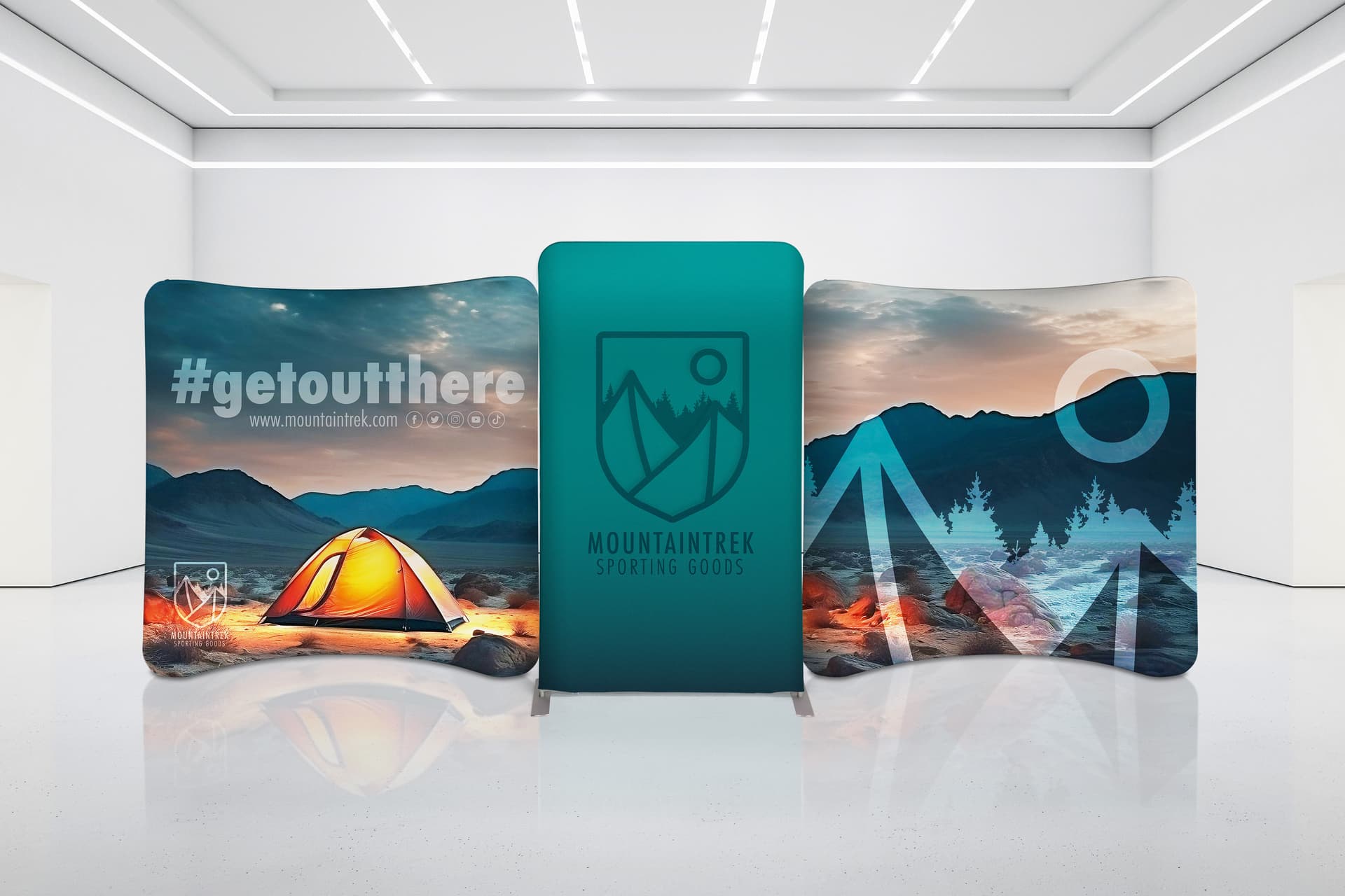 Exhibition Display with full color printing 