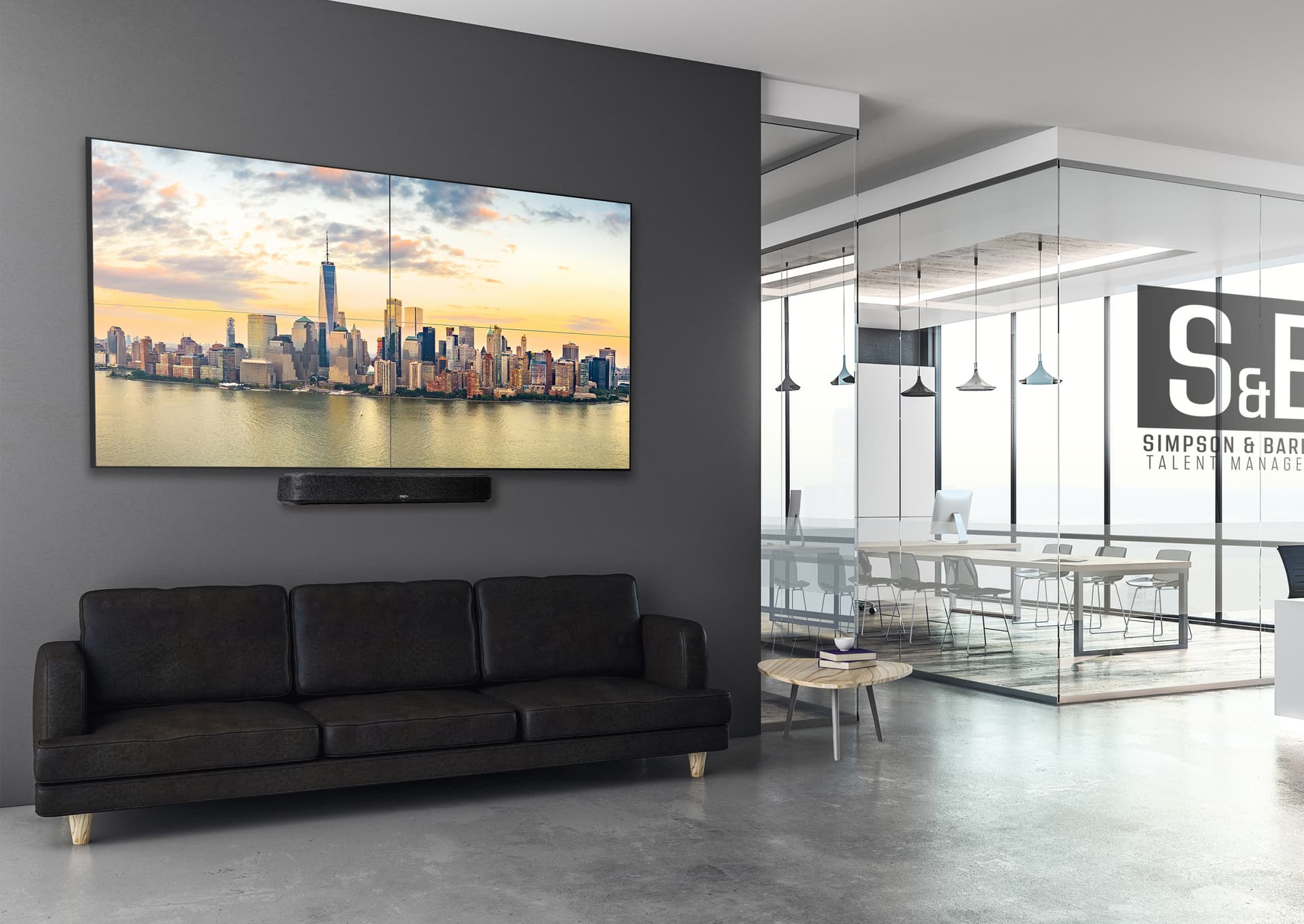 Denon soundbar 550 with Bluetooth wireless connectivity