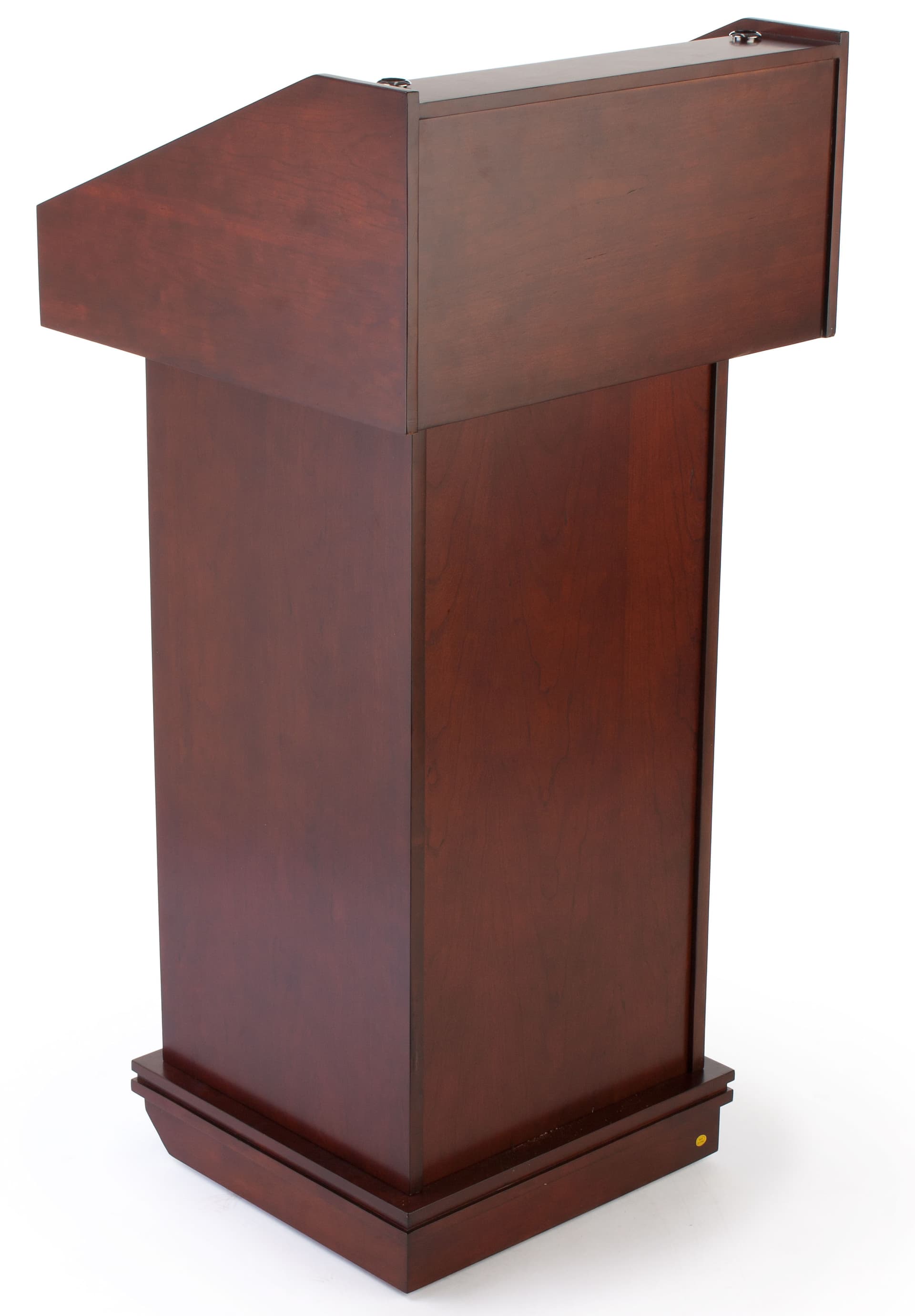 Wood Lecterns, Red Mahogany Finish