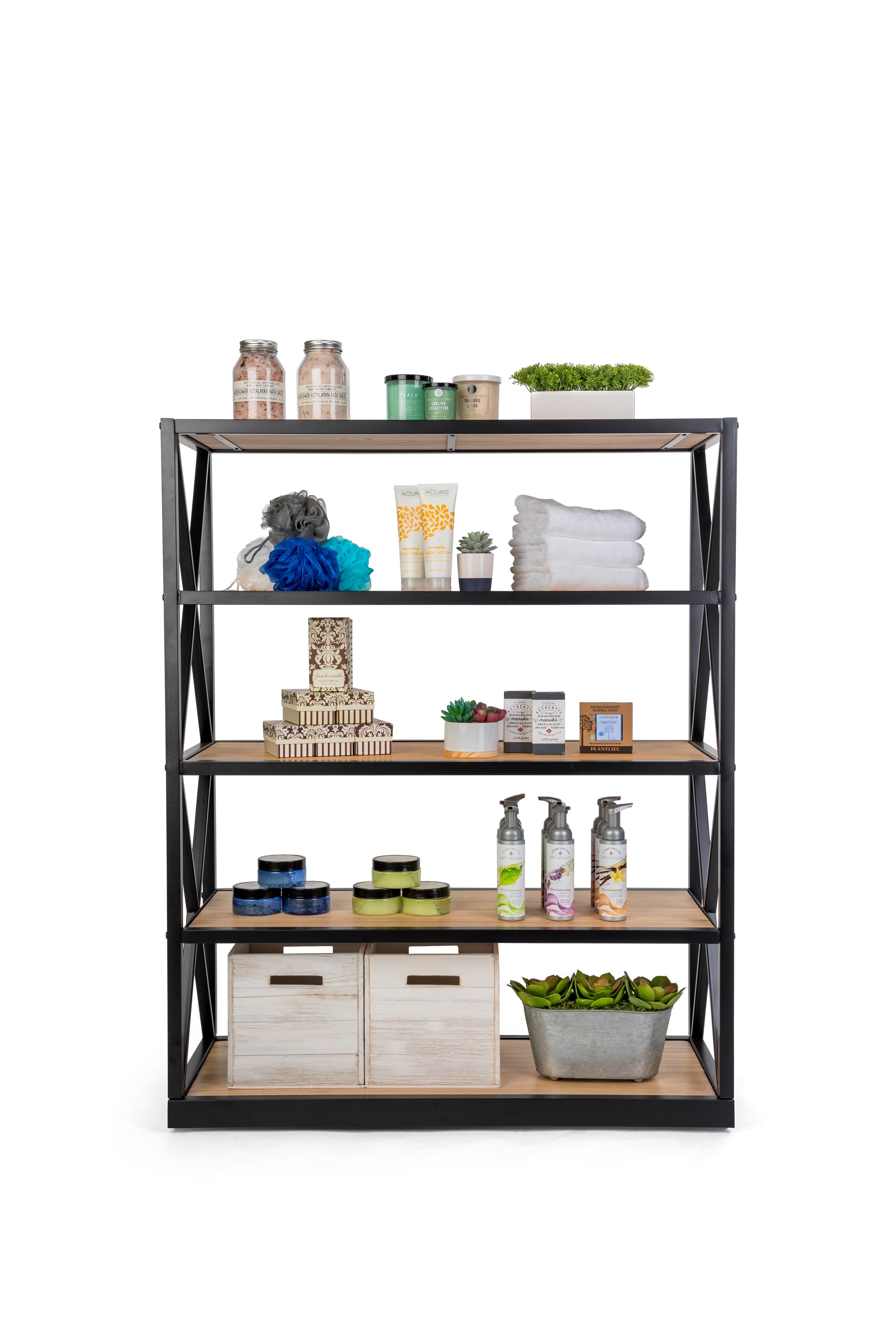 engineers industrial bookcase shelves for storage or display
