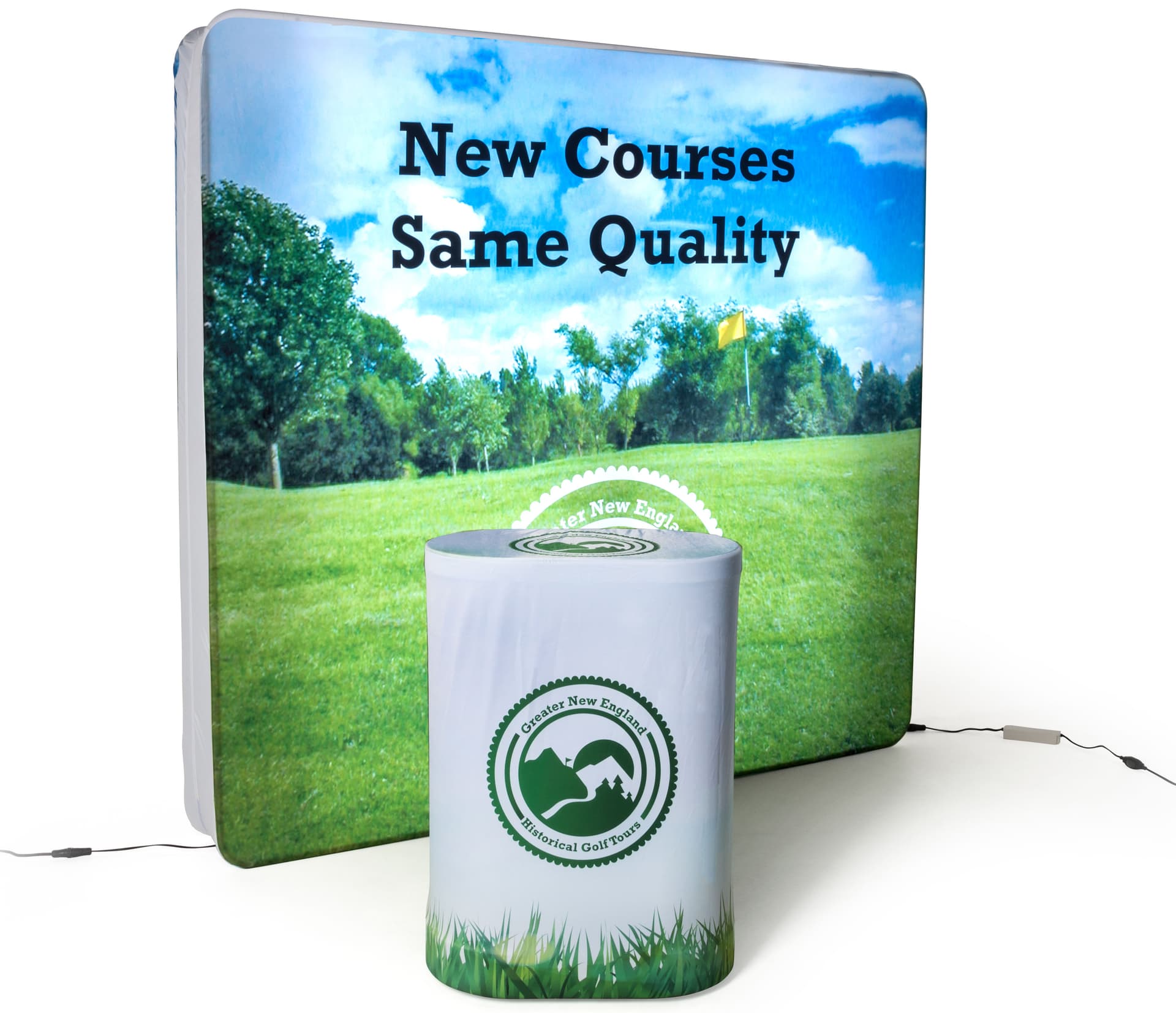 Replacement Counter Graphics for Backlit Booth