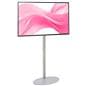 Digital signage stand display with 50" commercial monitor