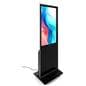 Advertising Multimedia Kiosk with Tempered Glass