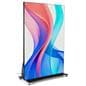 LED poster display with a robust 50 inch wide display surface