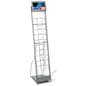 10-tier digital signage video literature rack 
