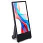 Indoor Mobile Digital Signage A-Frame with black colorway option