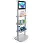 Merchandising Shelves with Digital Sign with Full HD Resolution