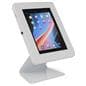 Tamper-Proof Tablet and iPad Kiosk with White Finish