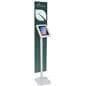 Custom Branded Tablet Security Stand with 12 x 60 Banner