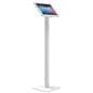 Floor standing Microsoft Surface tablet holder designed to fit the Microsoft Surface Pro 8th, 9th, 10th, and 11th Gen tablets